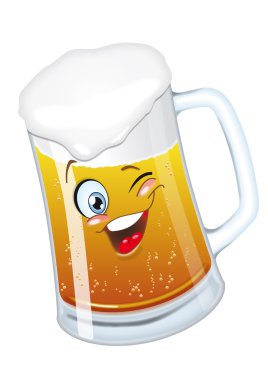 Bira kupası.