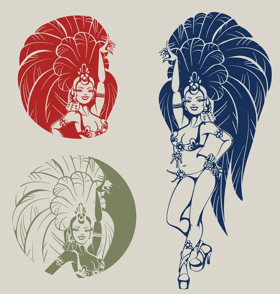 Samba dansçısı Kraliçe