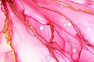 Soyut alkol mürekkep dokusu, makro fotoğraf