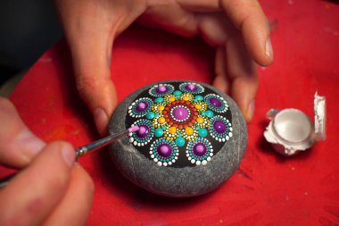 Beautiful Hand Painting Mandala clipart
