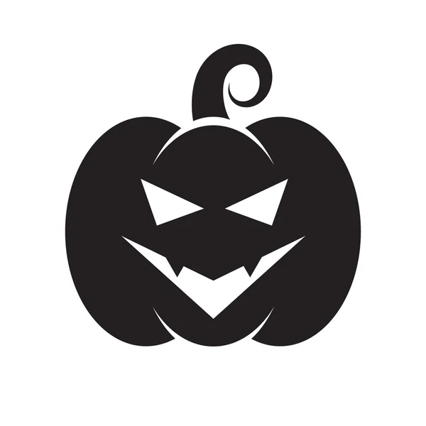 Kızgın halloween balkabağı — Stok Vektör