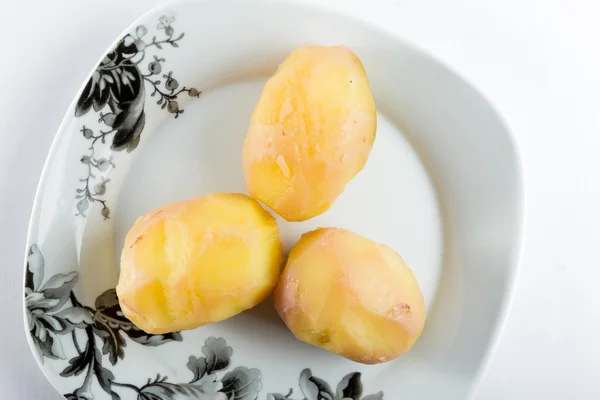 Potatoes in the plate — Stock Photo, Image