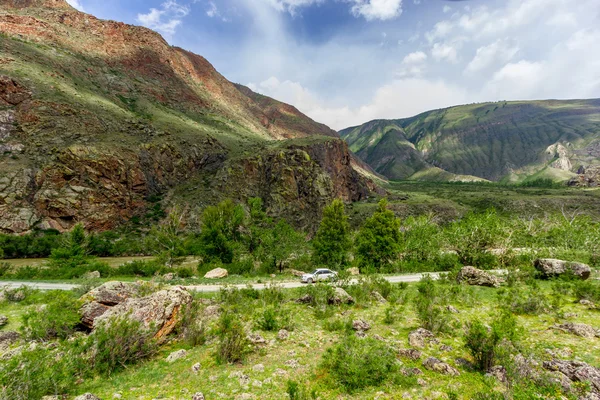 Río de montaña Altai — Foto de Stock