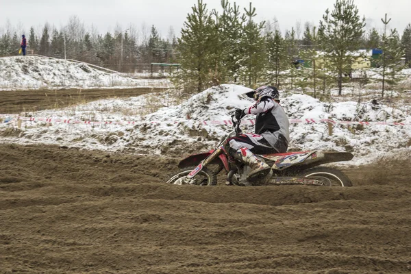 Motocross. — Fotografia de Stock