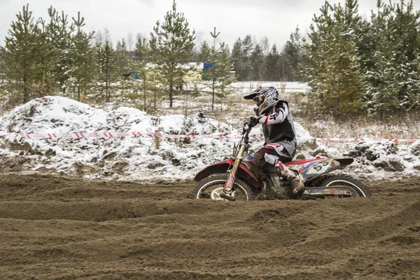 Motocross. — Stockfoto