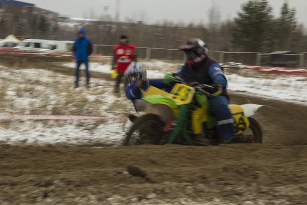 Motocross. — Fotografia de Stock