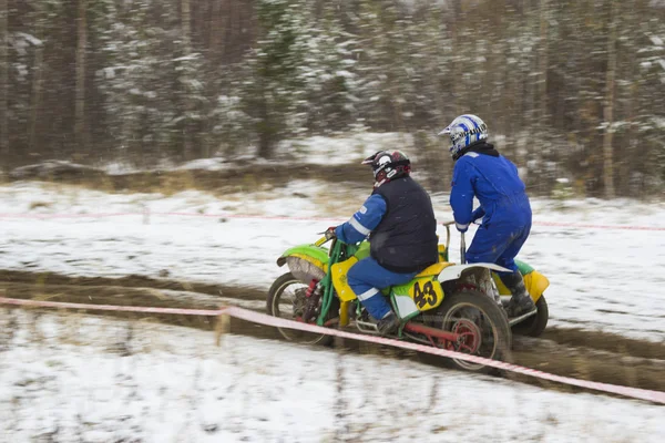 Motocross. — Fotografia de Stock