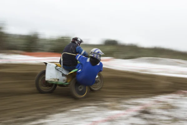 Motocross. — Fotografia de Stock