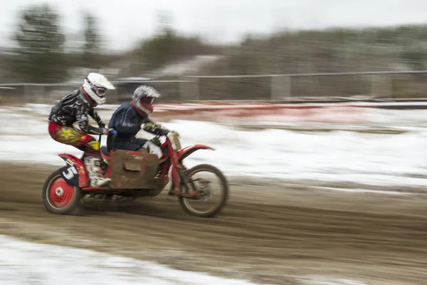 Motocross. — Fotografia de Stock