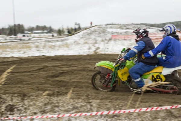 Motocross. — Fotografia de Stock