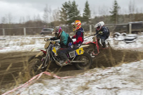 Motocross. — Fotografia de Stock