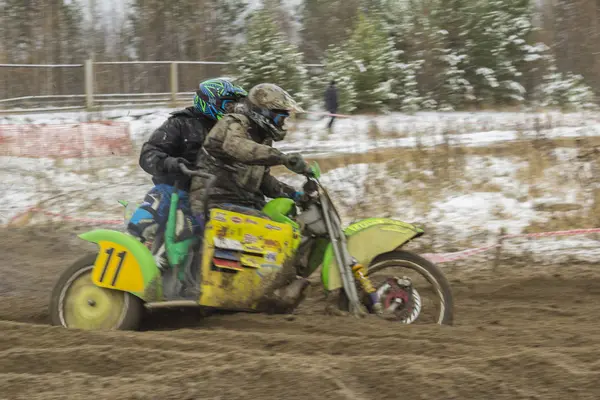 Motocross. — Foto de Stock