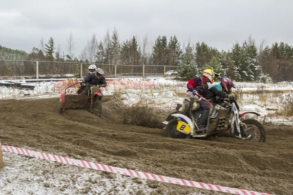 Motocross. — Fotografia de Stock