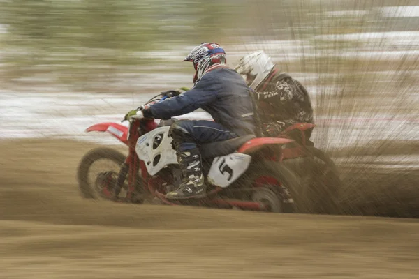 Motocross. — Fotografia de Stock