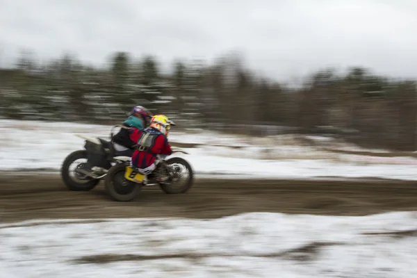 Motocross. — Fotografia de Stock