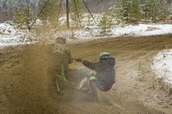 Motocross. — Fotografia de Stock