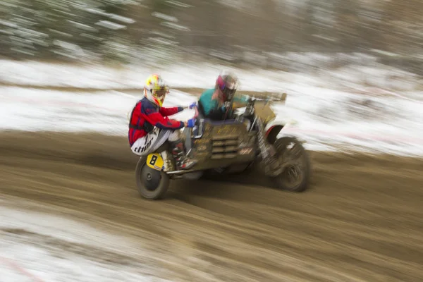 Motocross. — Fotografia de Stock