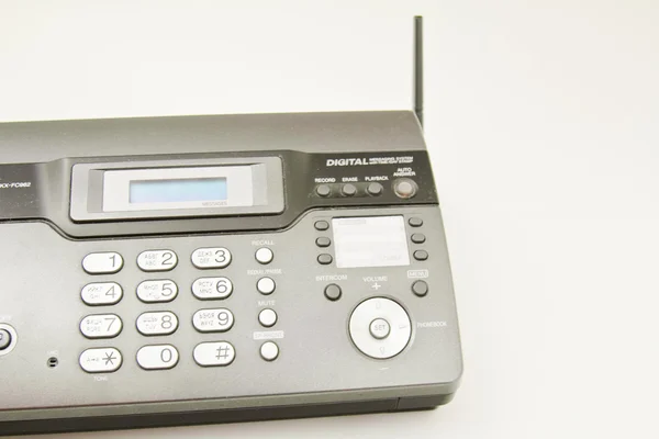 Telefon und Fax. — Stockfoto