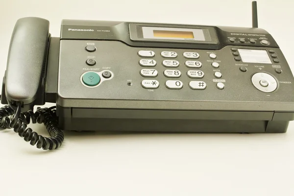 Telefon und Fax. — Stockfoto