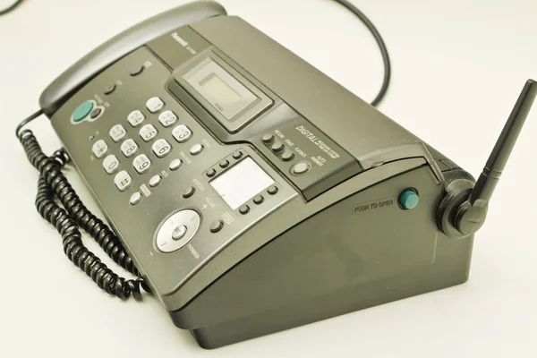 Telefon und Fax. — Stockfoto