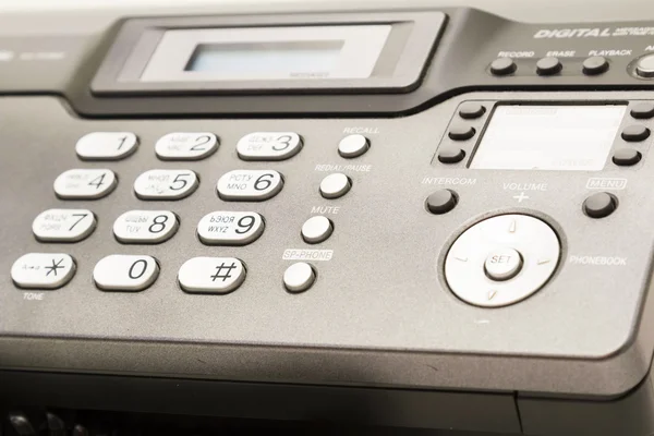 Telefon und Fax. — Stockfoto