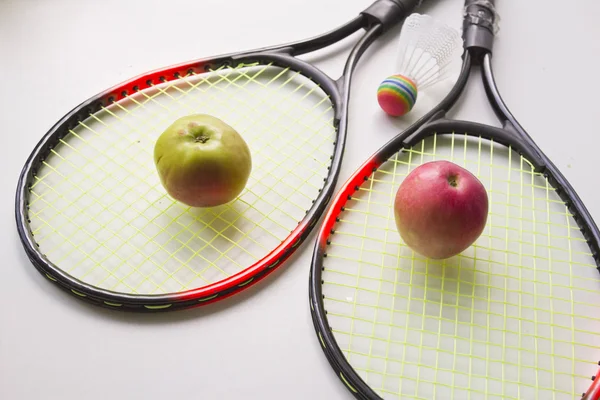 Raquetas de bádminton — Foto de Stock