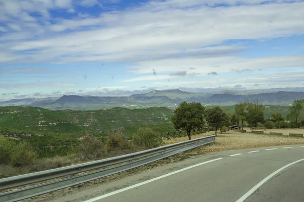 Weg naar Montserrat — Stockfoto