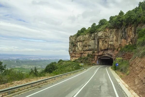 Estrada para Montserrat — Fotografia de Stock