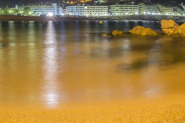 Nachtstrände des mar grande — Stockfoto