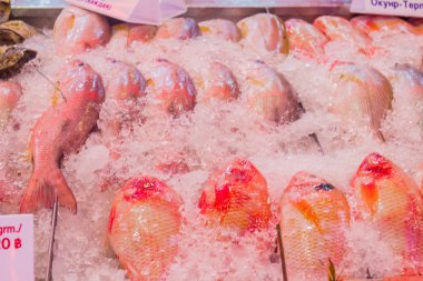 Egzotik Tayland deniz ürünleri