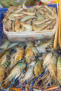 Egzotik Tayland deniz ürünleri