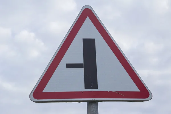 Verkeersbord. — Stockfoto