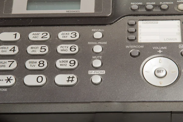 Telefon a fax — Stock fotografie