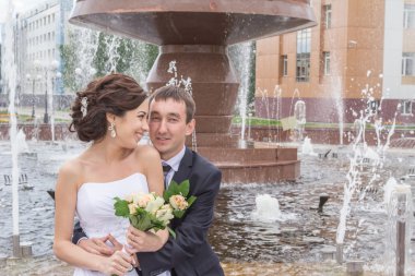 Gelin ve damat portresi   