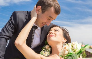 Gelin ve damat portresi   