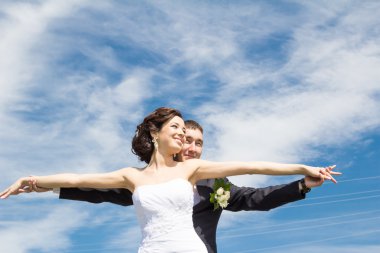 Gelin ve damat portresi   