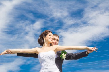 Gelin ve damat portresi   