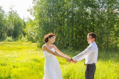 Gelin ve damat portresi 
