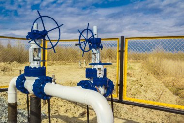 Petrol boru hattı betonarme donatı  