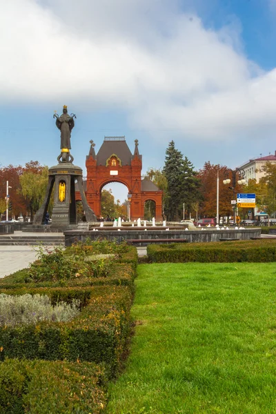 Cidade de viagem. Krasnodar. . — Fotografia de Stock