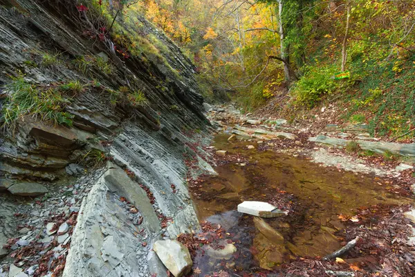 In der Bergschlucht — Stockfoto