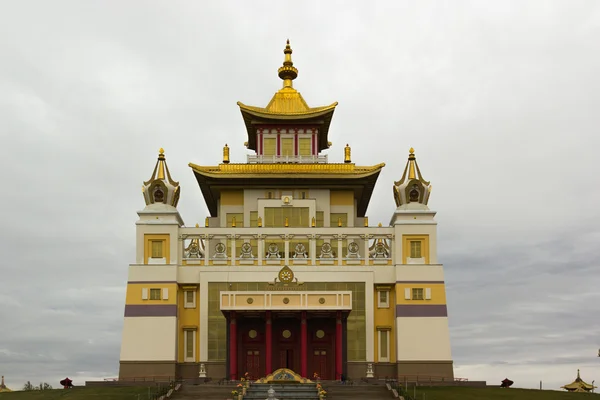 Elista Kalmukkië boeddhistische tempel — Stockfoto