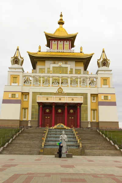 Elista Kalmykia templo budista — Fotografia de Stock