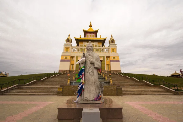 Elista Kalmykia templo budista — Fotografia de Stock
