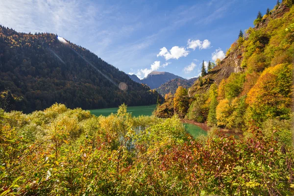 Abjasia Lago Ritsa — Foto de Stock