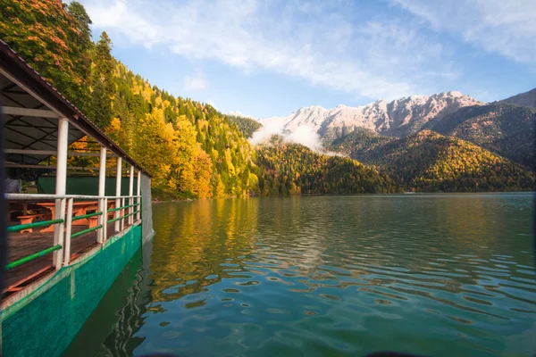 Abjasia Lago Ritsa — Foto de Stock