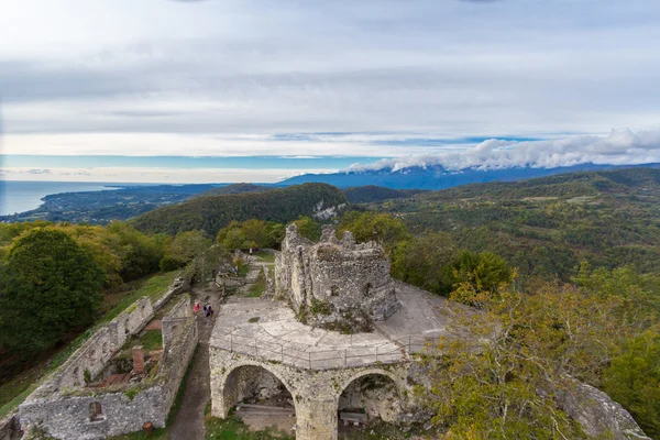 Fortaleza de Anakopia en Abjasia Nuevo Athos — Foto de Stock