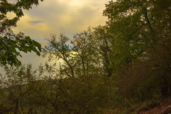 Paesaggio autunnale Caucaso — Foto Stock