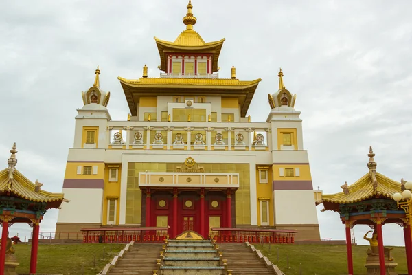 Elista Kalmukkië boeddhistische tempel — Stockfoto