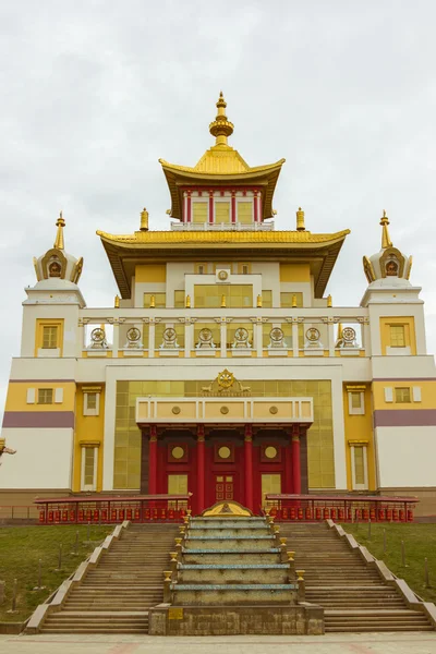 Elista Kalmykia tempio buddista — Foto Stock